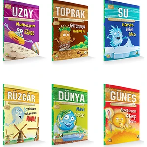 Çevreci Bilim Kitapları (6 Kitap) - Vijita Mukherjee