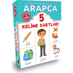 Damla Yayınevi Arapça Kelime Kartları 5. Sınıf