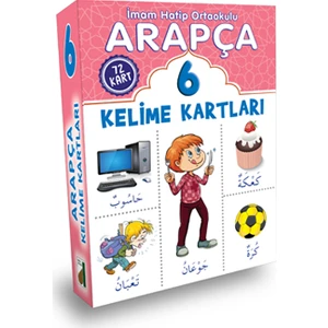Damla Yayınevi Arapça Kelime Kartları 6. Sınıf