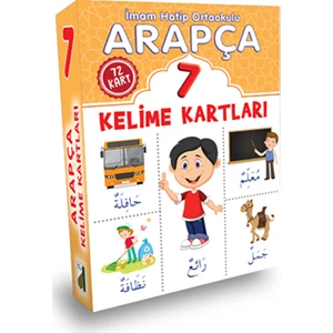 Damla Yayınevi Arapça Kelime Kartları 7. Sınıf