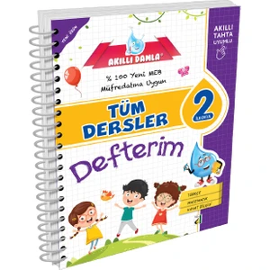 Damla Yayınevi Tüm Dersler Defterim 2. Sınıf