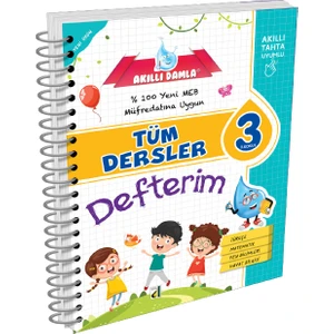 Damla Yayınevi Tüm Dersler Defterim 3. Sınıf