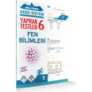 Damla Yayınevi Akıllı  Fen Bilimleri Yaprak Testler 6. Sınıf