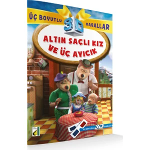 Üç Boyutlu Masallar-Altın Saçlı Kız Ve Üç Ayıcık