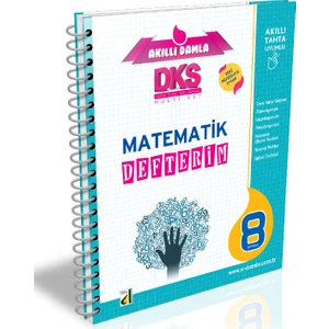 Damla Yayınevi Dks 4B Matematik Defterim 8. Sınıf
