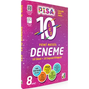 Damla Yayınevi Pisa LGS 10'lu Yeni Nesil Deneme