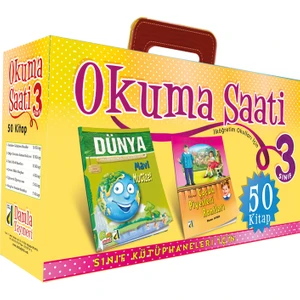 İlköğretim 3. Sınıflar için Okuma Saati Seti (50 Kitap)