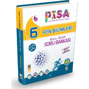 Damla Yayınevi 6. Sınıf Fen Bilimleri Pısa 4B Soru Bankası