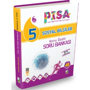 Damla Yayınevi 5. Sınıf Sosyal Bilgiler Pısa 4B Soru Bankası