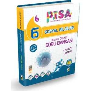 Damla Yayınevi Akıllı  Pisa 4B Sosyal Bilgiler Soru Bankası-6. Sınıf