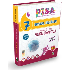 Damla Yayınevi Akıllı  Pisa 4B Sosyal Bilgiler Soru Bankası-7. Sınıf
