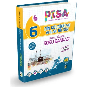 Damla Yayınevi Akıllı  Pisa 4B Din Kültürü Ve Ahlak Bilgisi Soru Bankası-6. Sınıf