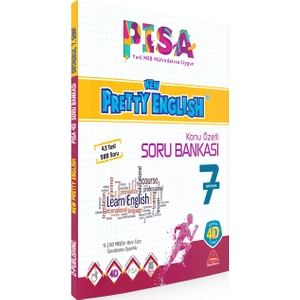 Damla Yayınevi Pisa 4D New Pretty Englısh Soru Bankası-7. Sınıf