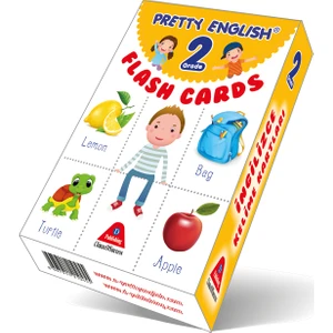 Damla Yayınevi Pretty English Flash Cards 2. Grade