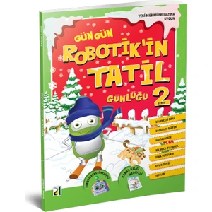Damla Yayınevi 2. Sınıf Gün Gün Robotik'in Tatil Günlüğü