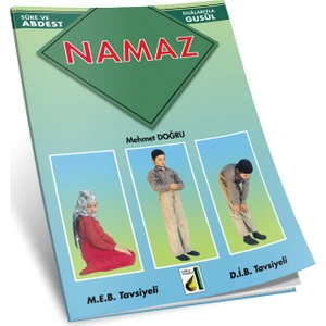 Abdest, Gusül, Namaz - Cep Boy-Mehmet Doğru