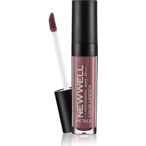 New Well Liquid Metalic Lipstick Ruj 356