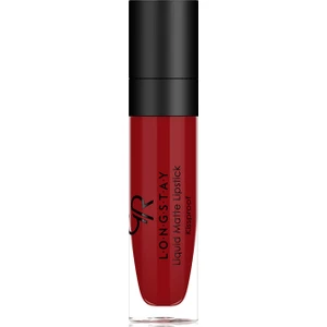 Golden Rose Longstay Liquid Matte Lipstick No: 18 Dark Red - Uzun Süre Kalıcı Likit Mat Ruj - 8691190856182