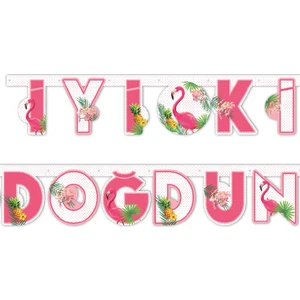 Party Shop Flamingo İyi ki Doğdun Banner