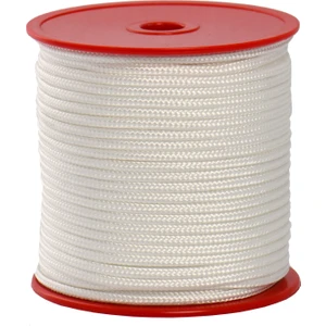 3,0 Mm Polyester Çok Amaçlı İp Halat - Beyaz - 50 M. - Makaralı