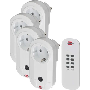 Comfort-Line Uzaktan Kumandalı 4 Adet Tekli Priz