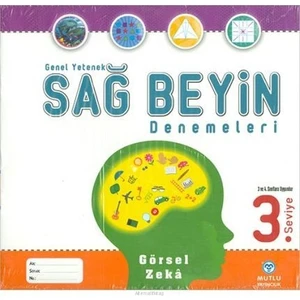 Mutlu Yayıncılık 3. Sınıf Genel Yetenek Sağ-Sol Beyin Denemeleri