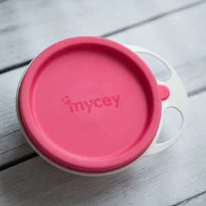 Mycey Kapaklı Mama Tabağı Pembe