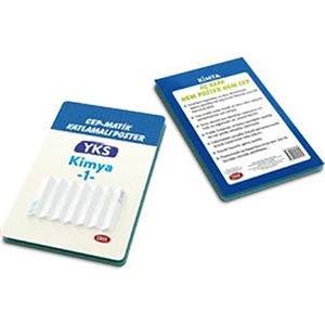Data Yayınları YKS Kimya 1 Cepmatik Katlamalı Poster