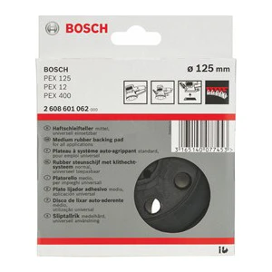 - Zımpara Tabanı - Orta Sertlik, 125 Mm