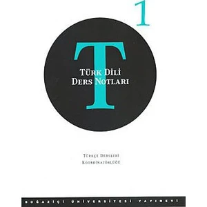 Türk Dili Ders Notları 1