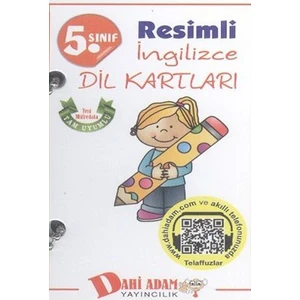 Dahi Adam 5. Sınıf Resimli İngilizce Dil Kartları