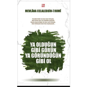 Ya Olduğun Gibi Görün Ya Göründüğün Gibi Ol-Merve Kaya