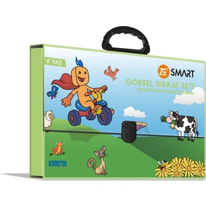 6 Yaş Zekare Smart Görsel Dikkat Seti (10 Kitap + 1 Kontrol Paneli)