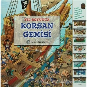 Yıl Boyunca Korsan Gemisi (Ciltli)-Elizabeth Havercroft