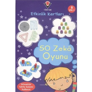Tübitak Yayınları - Etkinlik Kartları 50 Zeka Oyunu