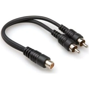 Rca (F) <-> Dual Rca (M) Y-Kablo