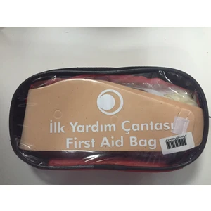 İlk Yardım Çantası -Renkli Bez Çantalı Karayollarına Uygundur