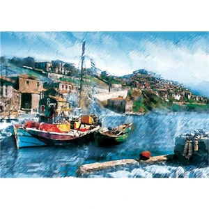 2000 Parça Puzzle Balıkçı Teknesi