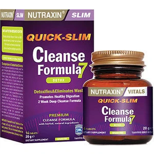 Quick Slim Cleanse Formula 7 Detox 14 Tablet