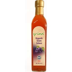 Grünn Organik Üzüm Sirkesi 500 ml