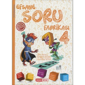 Kırmızı Beyaz Yayınlar 4.Sınıf Efsane Soru Fabrikası