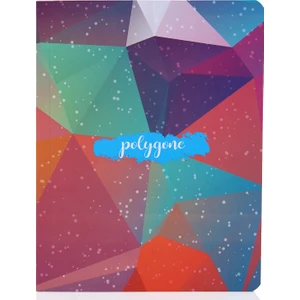 Keskin Color 13*16,5 80Yp.Kar.Bind-Note Polygone Defter