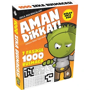 Zeka Bulmacaları: Aman Dikkat! (7 Fasikül) - Ahmet Bilal Yaprakdal