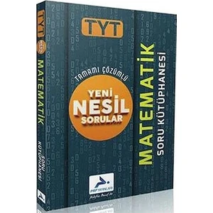 Paraf Yayınları TYT Tamamı Çözümlü Yeni Nesil Matematik Soru Kütüphanesi