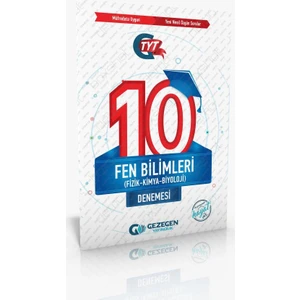 Gezegen Yayıncılık TYT Fen 10 Lu
