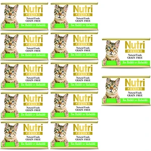 Nutri Feline  Ton Balıklı & Alabalıklı Konserve Yetişkin Kedi Maması 85 gr 12 Adet