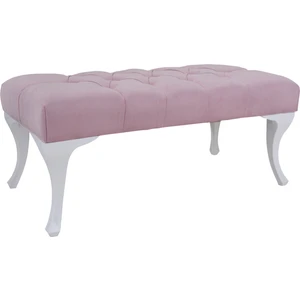 Mobil Deco Kapitoneli Puf - Bench - Pembe