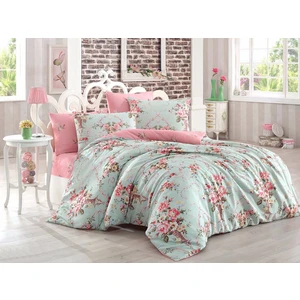 Eponj Home Kolay Ütülenir Nevresim Takımı Çift Kişilik Alanur Mint