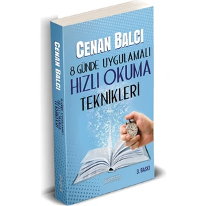 8 Günde Uygulamalı Hızlı Okuma Teknikleri  - Cenan Balcı