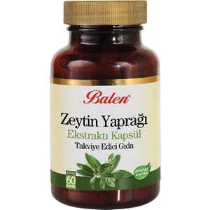 Zeytin Yaprağı Ekstraktı Kapsül 60 Kapsül x 620Mg